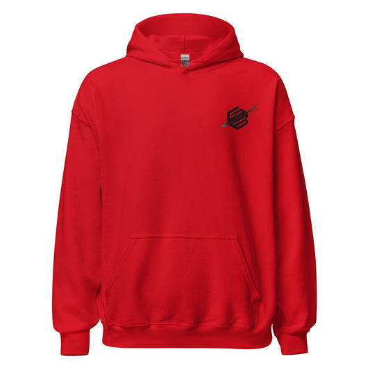 Red Enthroned on High Hoodie